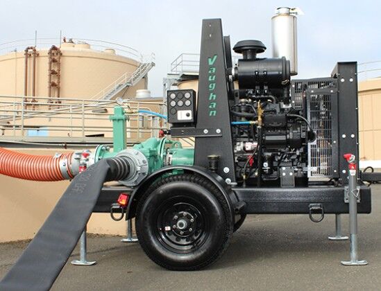 Vaughan Portable Bypass Trailer Outside